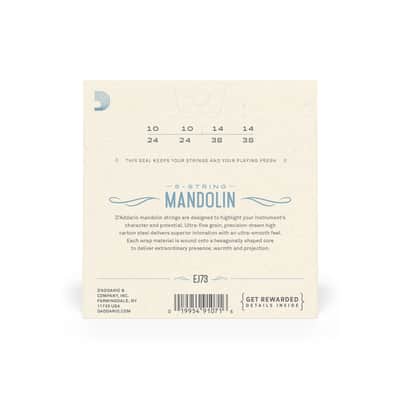 DAddario EJ73 Mandoline Strings image 3