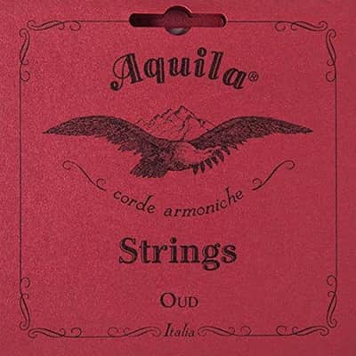 New ! Aquila Oud Strings Arabic Tuning 11 Strings - Red Nylgut Model 130 (ARABIC - TUNE) image 1
