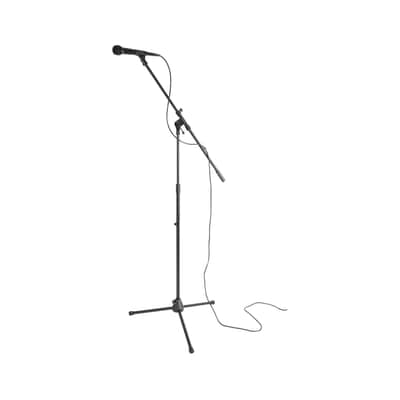 Shure SM57 Cardioid Dynamic Instrument Microphone Bundle with Microphone Stand and 25-Feet Microphone Cable image 5