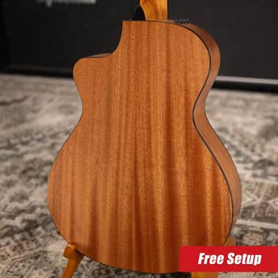 Taylor 112ce-N Nylon Grand Concert Acoustic/Electric Guitar with Gig Bag image 2