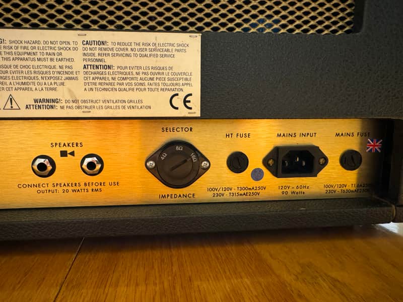 Marshall 2061X Lead & Bass Handwired JMP Reissue 20-Watt Guitar