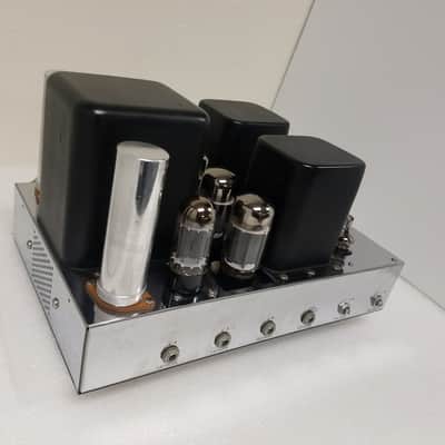 Fully Restored Knight Basic 60 Tube Stereo Power Amplifier - Extensive Restoration Performed, Amazing Performance And Incredible Cosmetic Condition, Simplified Biasing! image 4