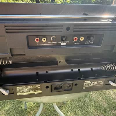Sharp GF-700ZR Rare Vintage Boombox Serviced Tested Cassette Deck Warranty image 16