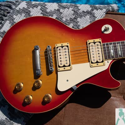 1980 Tokai Reborn Old LS-100 - '58 Cherry Sunburst Les Paul Clone - w Original "Lifton Cali Girl" Hardshell Case - Pro Set Up w Perfect Frets image 20