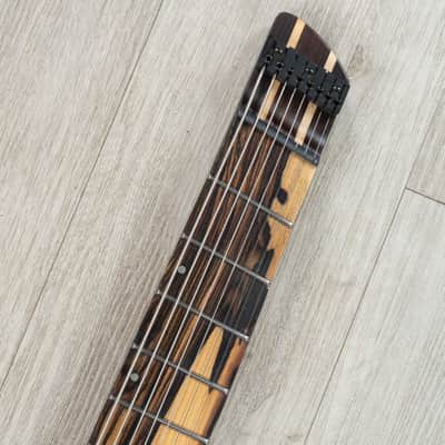 Legator Ghost G8FX Headless Multi-Scale 8-String Guitar, Fishman Fluence, Galaxy image 8