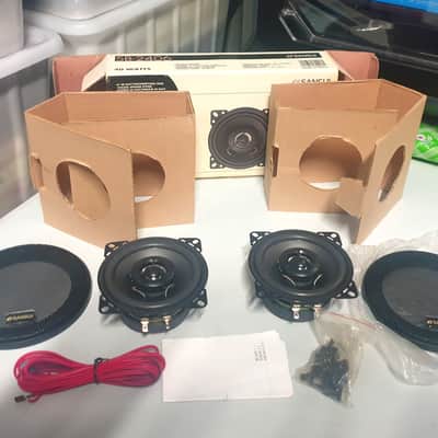 Vintage *New* Sansui SB-2406 Car Speakers - New Old Stock Open Box image 7
