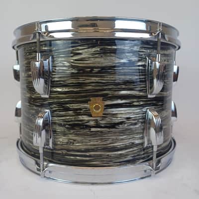 Ludwig Pre-Serial 22,13,16"Black Oyster Pearl Feb1961 Drum Set Ringo Beatles COB image 6