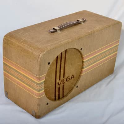 Vintage Vega Model 112 Tube Amplifier – Serviced, Original Speaker, 1940's image 3