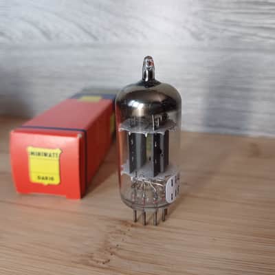 Rare early NOS NIB 1962 PHILIPS Dario Miniwatt 12AX7 ecc83 Holland BIG O getter  super strong best AMPEREX tube perfectly balanced  Orange Hiwatt Marshall, preamp image 4