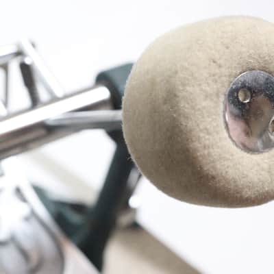 Slingerland AA Bass Drum Pedal, Ball Bearing Action, Scroll Footboard, Blue Textured Finish - 1959 to '60 image 5