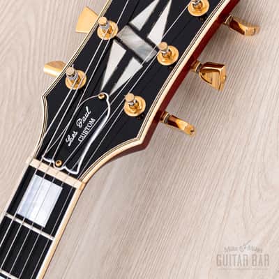 1990 Gibson Les Paul Custom Heritage Cherry Sunburst, Near-Mint w/ Zebra '57 Classic PAFs, Case image 4