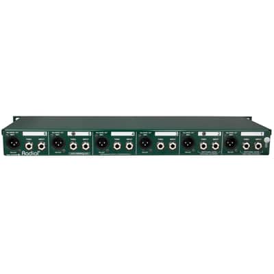 Radial JD6 6-Channel Rackmount Passive Direct Box image 3