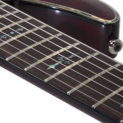 Schecter Hellraiser C-7 Black Cherry image 12