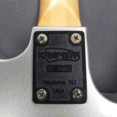 Left Handed Lefty Silver/Grey Kramer Striker 615 1987-'88 Model NO CASE NO BAG image 5