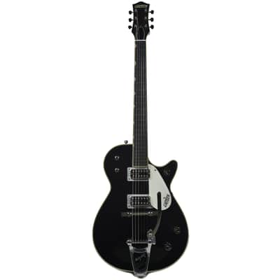 Gretsch G6128T-59 Vintage Select Edition 59 Duo Jet Black w/Bigsby image 4