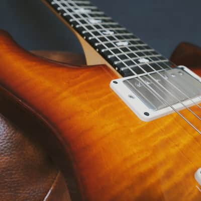 PRS CE 24 Semi-Hollow Burnt Amber Sunburst image 2