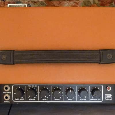 Vintage 1981 Roland Cube-60, 80s Orange MIJ image 2