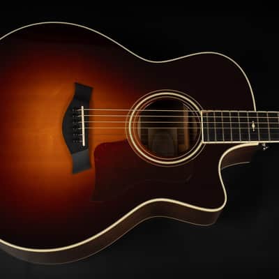 2015 Taylor 716ce - Vintage Sunburst | USA All Solid Grand Symphony Jumbo Acoustic Guitar Cutaway ES-2 Pickup | OHSC image 4