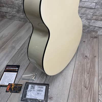 Ibanez #AJ70M2EPW 6 String RH Artwood Series Acoustic Electric Guitar - Pearl White High Gloss image 4