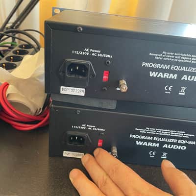 Warm Audio EQP-WA Tube EQ Pair 2015 - matched (sequential) pair with factory gain mod for mastering image 4