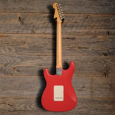Used Fender 2006 Custom Shop 1960 Stratocaster Relic - Fiesta Red w/OHSC image 10