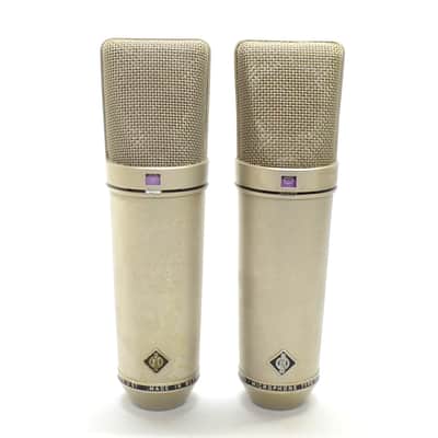 Neumann U 67 Large Diaphragm Multipattern Tube Condenser Microphone Pair