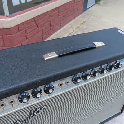 FENDER DELUXE REVERB early 1968 SILVERFACE BLACKFACE AB763 1 OWNER w/ COVER MINT! ORIGINAL RECEIPT! MOTOWN! image 9