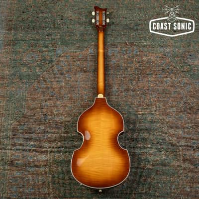 2010 Hofner 500/1 Vintage '62 Thomas Stühlein Made in Germany w/case image 4