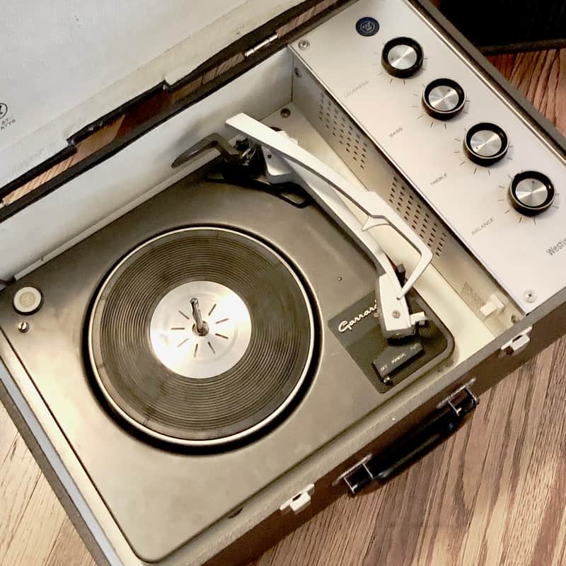 1962 Tube Record Changer Portable Stereo - Fully Refurbished image 1
