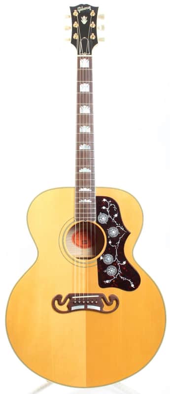 1996 Gibson J-200 antique natural image 1