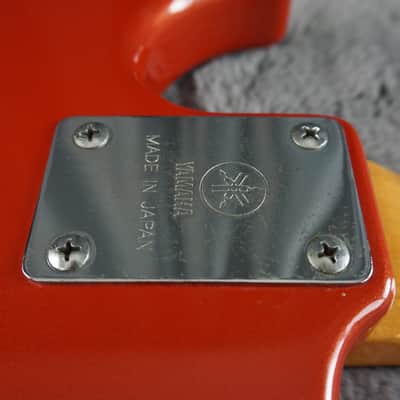 Yamaha Broadbass VIs Japan Red Bass Guitar image 20