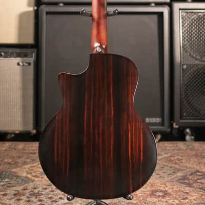 Alvarez Artist Elite Acoustic Electric Little Jumbo Travel Guitar - Shadowburst with Gig Bag image 8