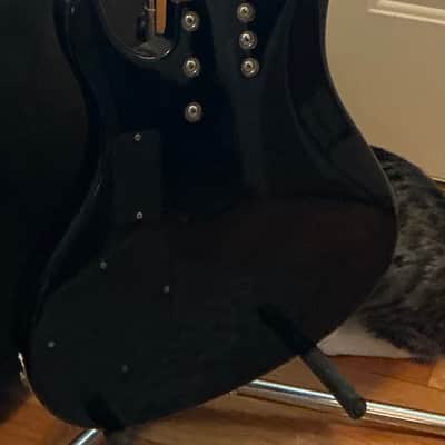 Washburn XB-600 Black 6 String Electric Bass image 6