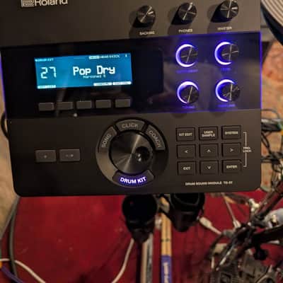 Roland TD-27 Electronic V-Drum Module 2020 - Black image 2