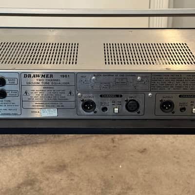 Drawmer 1961 2-Channel Vacuum Tube Equalizer 1994 - Present - Black image 2
