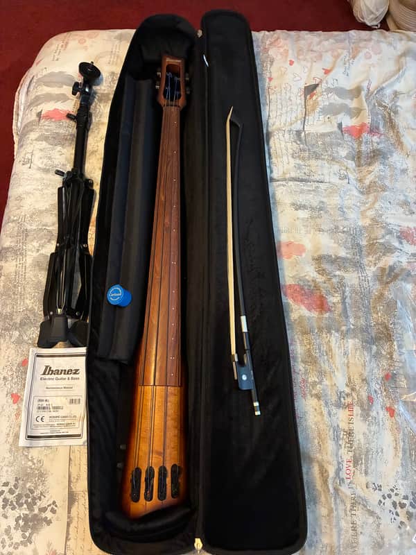 Ibanez UB-804 2019 - Mahogany Oil Burst image 1