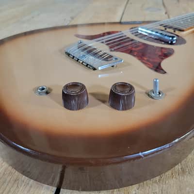 Danelectro Bellzouki 12 String Teardrop 1960s w/ Gig Bag - Brown Burst image 20