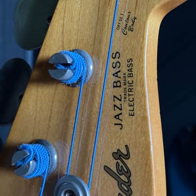 Fender Japan JB-62 - Jazz Bass MIJ - US Gunmetal Blue - 2008–2010 image 10