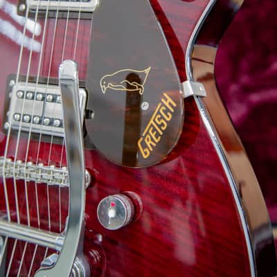 GRETSCH G6134TFM-NH Nigel Hendroff Signature Penguin - Dark cherry image 10