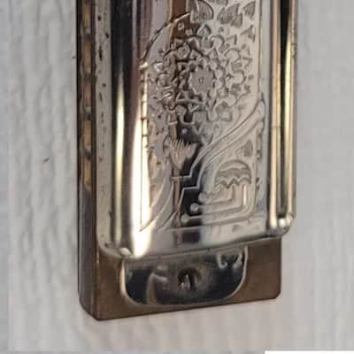 Vintage Hohner Goliath Harmonica 453/48 M Clé de C + Boîte Allemagne Instrument image 1