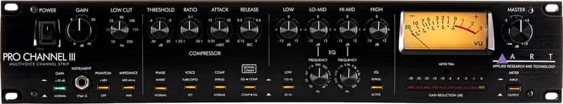 ART ProChannel-3 Impedance/Compression/EQ Channel Strip image 1
