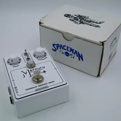 Spaceman Effects Mercury IV Germanium Harmonic Boost RARE WHITE ON WHITE 46/77 image 1
