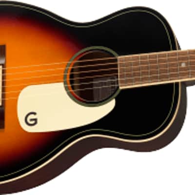 Gretsch Jim Dandy Parlor, Walnut Fingerboard, White Pickguard, Rex Burst image 3