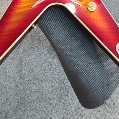 Dean V USA Time Capsule!  VIDEO NOW👂!  Limited Edition! BEAUTIFUL Flame Top! 2002 ml - Cherry Sunburst Flame image 20