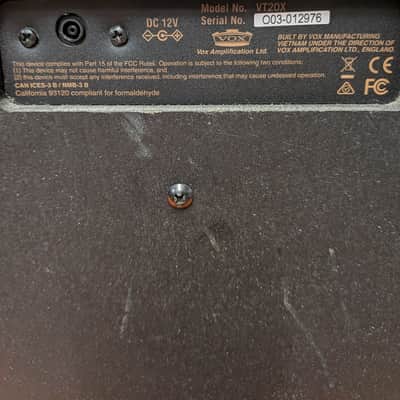 Vox VT20X Modeling Guitar Combo Amplifier 2000's image 3