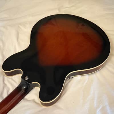 Vintage 1997 Epiphone Dot (Gibson 335) - Made in Korea (MIK) - Cinnamon Burst - Free Pro Setup image 12