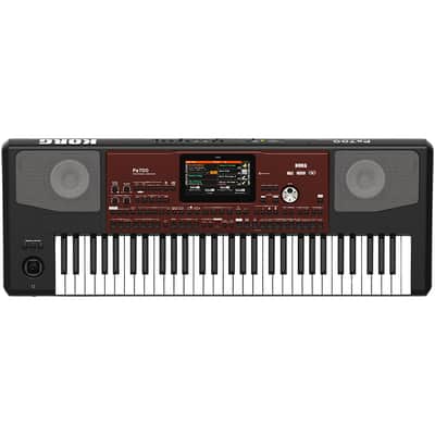 Korg Pa700 Professional Arranger 61-Key Workstation Keyboard Synthesizer Black
