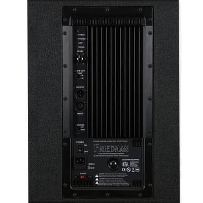 Friedman ASC-12 500W Active Modeler/Profiler Monitor 1x12 Electric Guitar Cabinet image 4