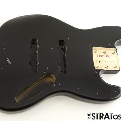 Fender Squier Affinity Jazz BASS VI Six String BODY Parts Black image 1