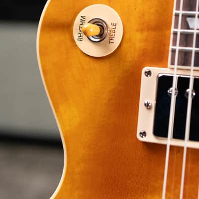 Gibson Les Paul Standard 50s Figured Top Electric Guitar - Honey Amber with Hardshell Case image 9